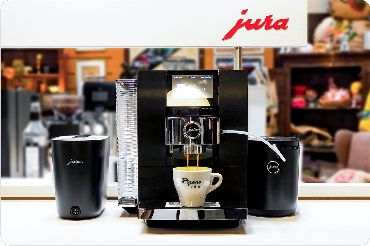 Deko: Kaffeemaschine Jura