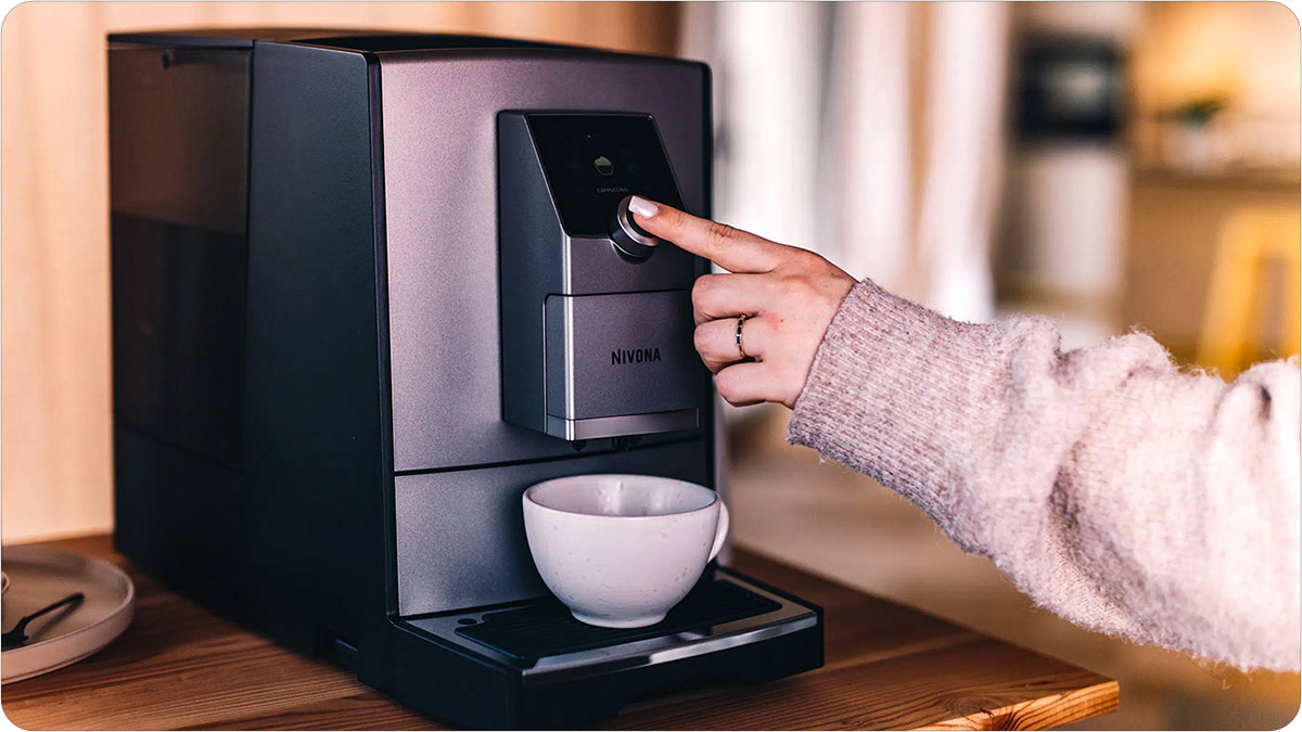 Deko: Kaffeemaschine Nivona